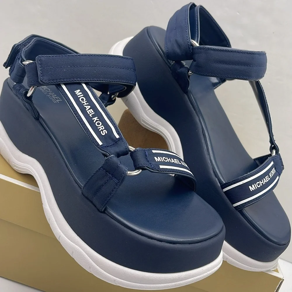 MICHAEL KORS Katrina Nylon Sport Sandal
Navy 
New - Picture 9 of 16